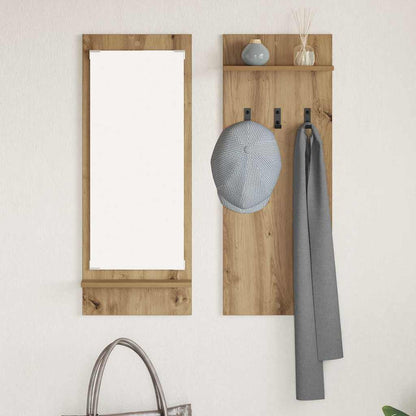 Wall-Mounted Coat Rack Wall-Mounted Artisan Oak 70 x 10 x 90 cm