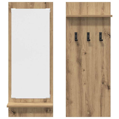 Wall-Mounted Coat Rack Wall-Mounted Artisan Oak 70 x 10 x 90 cm