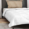 All-season Duvet with Pillow White 155 x 200 cm Microfibre