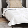 All-season Duvet with Pillow White 135 x 220 cm Microfibre