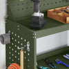 Tool Trolley Olive green 65 x 35 x 111 cm Powder-coated steel