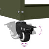 Tool Trolley Olive green 65 x 35 x 111 cm Powder-coated steel