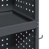 Tool Trolley Anthracite 65 x 35 x 111 cm Powder-coated steel