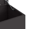 Outdoor Storage Box Black 100 x 50.5 x 50 cm Cold-rolled steel