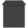 Outdoor Storage Box Black 100 x 50.5 x 50 cm Cold-rolled steel