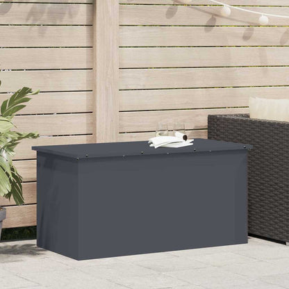 Garden Storage Cushion Box Steel 100 x 50.5 x 50 cm 220