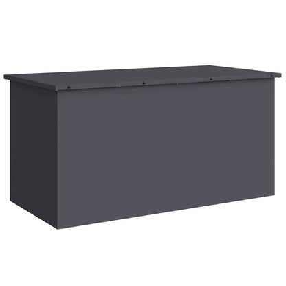 Garden Storage Cushion Box Steel 100 x 50.5 x 50 cm 220