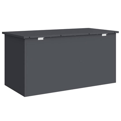 Garden Storage Cushion Box Steel 100 x 50.5 x 50 cm 220