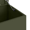 Outdoor Storage Box with Storage Olive green 100 x 50.5 x 50 cm