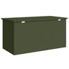 Outdoor Storage Box with Storage Olive green 100 x 50.5 x 50 cm
