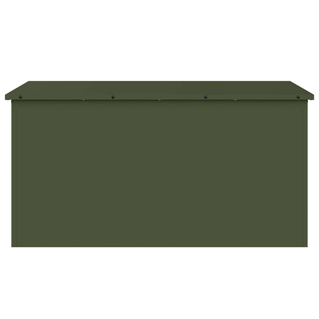 Garden Storage Cushion Box Galvanised Steel 100 x 50.5 x 50 cm