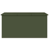 Outdoor Storage Box with Storage Olive green 100 x 50.5 x 50 cm