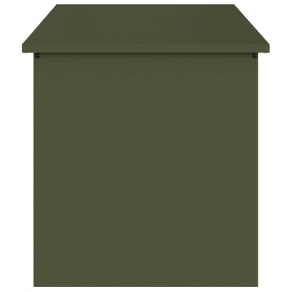 Garden Storage Cushion Box Galvanised Steel 100 x 50.5 x 50 cm