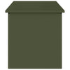 Outdoor Storage Box with Storage Olive green 100 x 50.5 x 50 cm