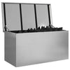 Outdoor Storage Box Silver 100 x 50.5 x 50 cm Stainless steel