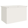 Outdoor Storage Box White 80 x 50.5 x 50 cm Cold-rolled steel