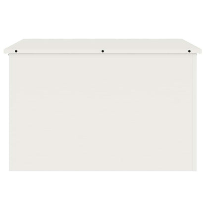 Garden Storage Cushion Box Steel 80 x 50.5 x 50 cm 220 White