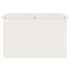 Outdoor Storage Box White 80 x 50.5 x 50 cm Cold-rolled steel