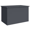Outdoor Storage Box with Storage Anthracite 80 x 50.5 x 50 cm