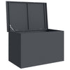 Outdoor Storage Box with Storage Anthracite 80 x 50.5 x 50 cm