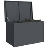 Outdoor Storage Box with Storage Anthracite 80 x 50.5 x 50 cm