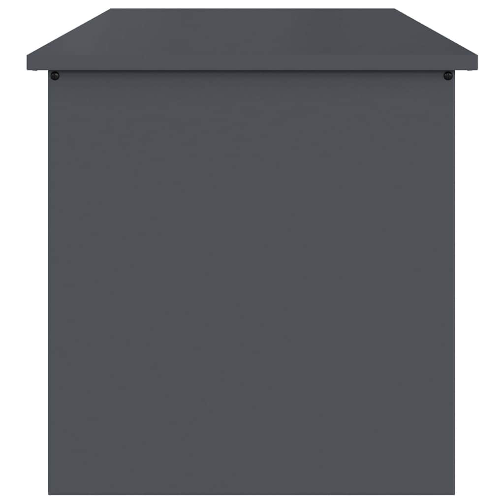 Garden Storage Cushion Box Steel 80 x 50.5 x 50 cm 180