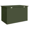 Outdoor Storage Box with Storage Olive green 80 x 50.5 x 50 cm