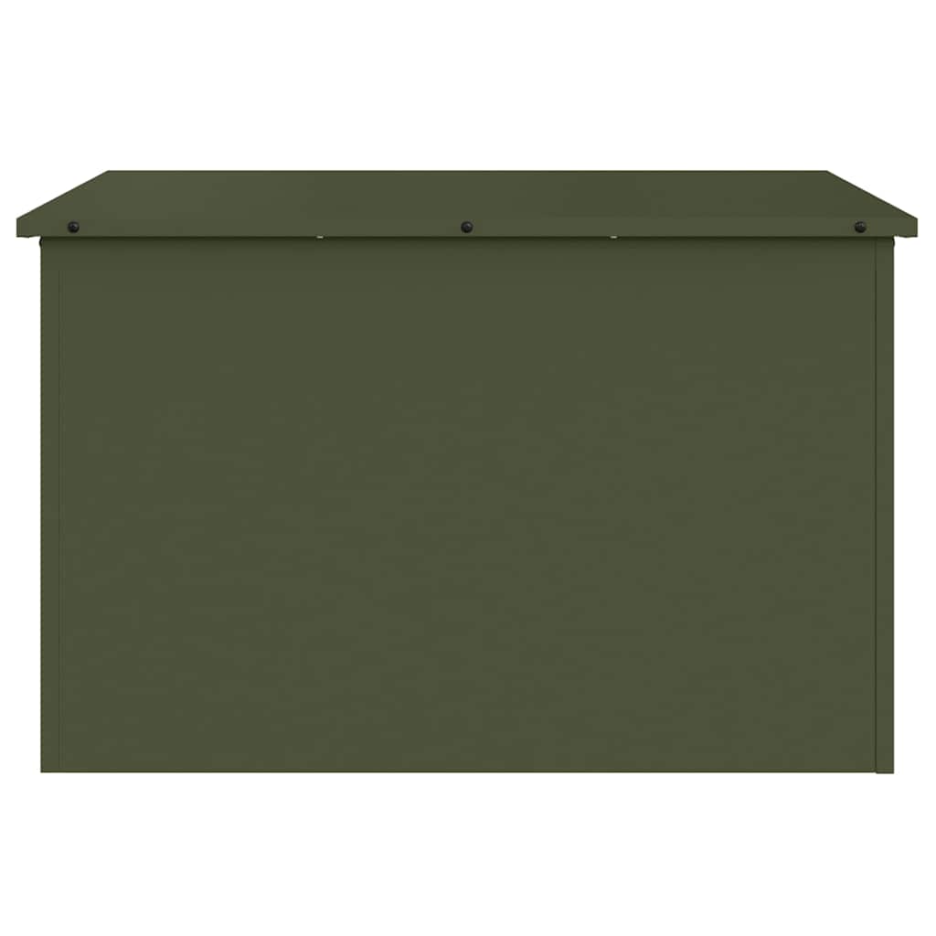 Garden Storage Cushion Box Steel 80 x 50.5 x 50 cm 175 L