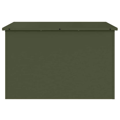 Garden Storage Cushion Box Steel 80 x 50.5 x 50 cm 175 L