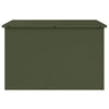 Outdoor Storage Box with Storage Olive green 80 x 50.5 x 50 cm
