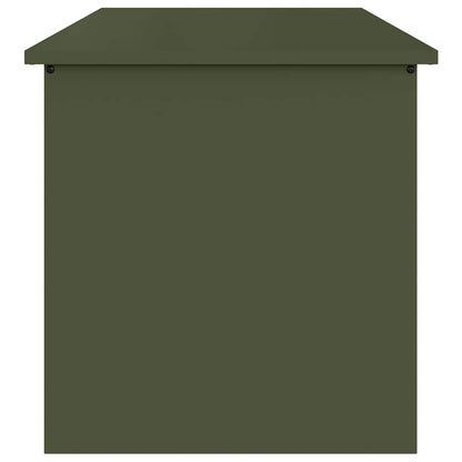Garden Storage Cushion Box Steel 80 x 50.5 x 50 cm 175 L