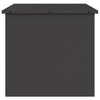 Outdoor Storage Box Black 55 x 50.5 x 50 cm Cold-rolled steel