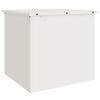 Outdoor Storage Box White 55 x 50.5 x 50 cm Cold-rolled steel