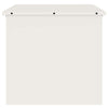 Outdoor Storage Box White 55 x 50.5 x 50 cm Cold-rolled steel