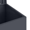 Outdoor Storage Box with Storage Anthracite 55 x 50.5 x 50 cm