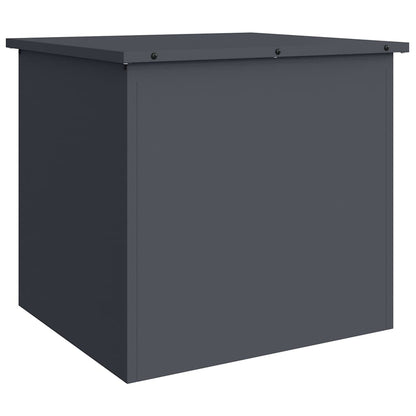 Garden Storage Cushion Box Steel 55 x 50.5 x 50 cm 117