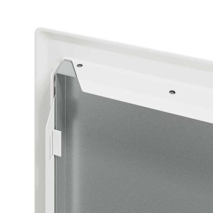 Access Panel White 43 x 33 x 3 cm Steel