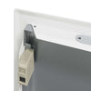 Access Panel Manual 2 pcs White 20 x 20 cm Steel
