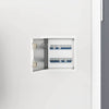 Access Panel Manual 2 pcs White 20 x 20 cm Steel