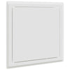 Access Panel Manual 2 pcs White 20 x 20 cm Steel