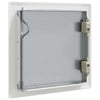 Access Panel Manual 2 pcs White 20 x 20 cm Steel