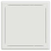 Access Panel Manual 2 pcs White 20 x 20 cm Steel