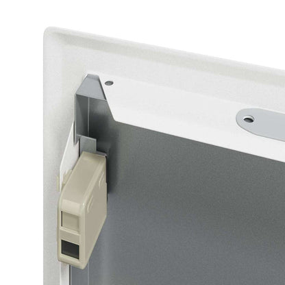 Access Panel White 33.5 x 33.5 x 3 cm Steel
