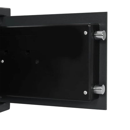 Digital Safe with Lock Dark grey 35 x 25 x 25 cm Steel