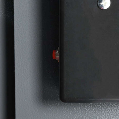 Digital Safe with Lock Dark grey 35 x 31 x 50 cm Steel