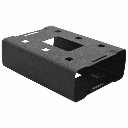 Car Safe with Lock Black 22 x 16 x 7 cm Steel