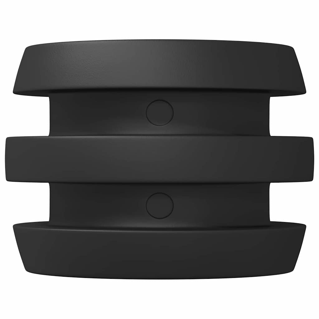 Foosball Table Bumpers 16 pcs Black 3 x 3 x 2 cm TPE