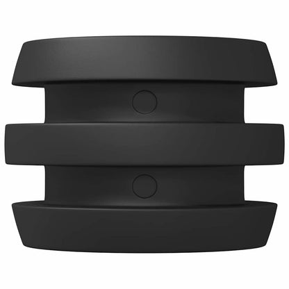 Foosball Table Bumpers 16 pcs Black 3 x 3 x 2 cm TPE