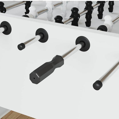 Foosball Table Handles 10 pcs Black 3.1 x 3.1 x 17.8 cm PP