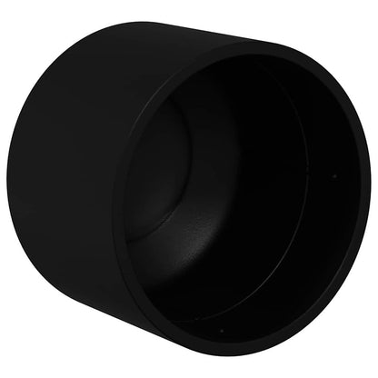 Foosball Table End Caps 10 pcs Black 1.9 x 1.9 x 1.6 cm PP